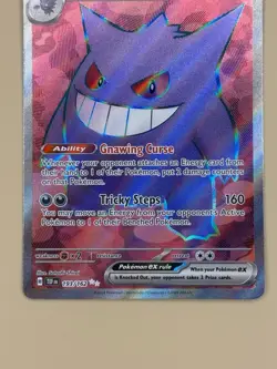 Gengar EX 193/162 Pokemon: Temporal Forces Ultra Rare Full Art - Near Mint - Image 3