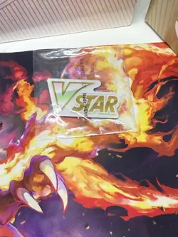 CHARIZARD UPC Pokemon TCG Sword and Shield PLAY MAT, Die **Free Shipping** - Image 5