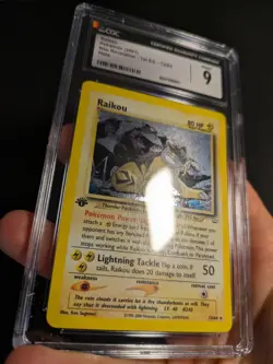 Pokemon Raikou 13/64 Neo Revelation 1st Edition Holo Rare PSA/CGC 9 Mint! - Image 3