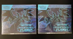 Pokemon TCG - Phantasmal Flames - Elite Trainer Box ETB - Sealed - Lot Of 2 - Image 1