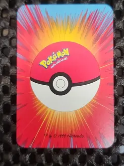 Porygon Pokemon 1999 Mini Deck Playing Cards 2.5x1.75in Eight Of Spades Blue - Image 2