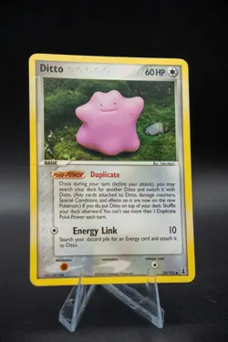 Pokemon TCG Ditto EX Delta Species Uncommon Card 35/113 2005 Vintage Old School - Image 1