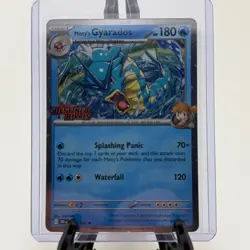 Misty's Gyarados (Destined Rivals Stamp) - DRI 049/182 - Holo Rare Pokemon - Image 1