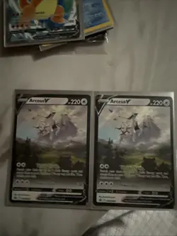 2 Pokemon TCG Arceus V SwSh 204 Promos - Image 1