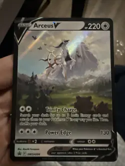 2 Pokemon TCG Arceus V SwSh 204 Promos - Image 4