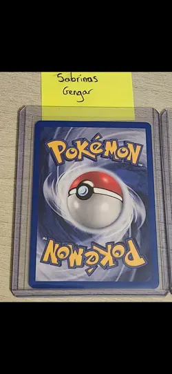 Pokemon TCG Sabrina's Gengar SWIRL 14/132 Unlimited Holo - Gym Heroes - LP RARE - Image 2
