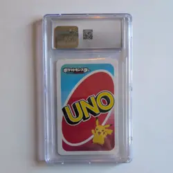 2021 Pokemon Venusaur Pokemon Playing Cards Pocket Uno 6 Blue CGC gem mint 10 - Image 3