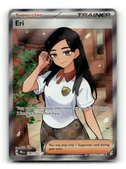 Eri 136/131 Ultra Rare Prismatic Evolutions Pokemon Near Mint - Image 1