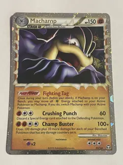 Pokemon Cards Machamp PRIME 95/102 Holo Rare Heartgold & Soulsilver Triumphant - Image 1