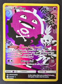 Pokemon Card - Koffing - SM Cosmic Eclipse - Secret Rare - 243/236 - M/NM - Image 1