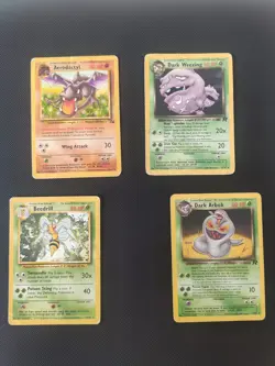 pokemon cards bundle wotc, Rare, Base Set, Fossil, Rockets. Poor - Image 1