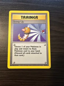 Scoop Up Base Set 78/102 Rare Vintage Pokemon TCG Card - Image 1