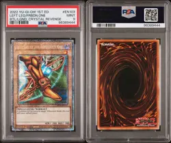 2022 Yu-Gi-Oh! Left Leg of the Forbidden One BLCR-EN103 Starlight PSA 9 1ST Euro - Image 2