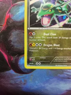 Rayquaza XY141 Holo Pokemon TCG XY Black Star Promo Card - Image 5