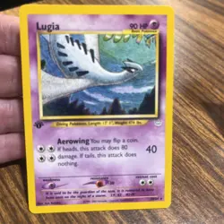 Lugia - 20/64 - Pokemon Neo Revelation 1st Edition Rare Card WOTC LP - Image 4