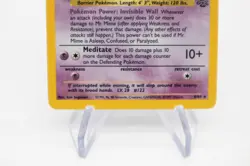 1999 Pokemon Jungle Unlimited Card WOTC Vintage Holo Rare #6 Mr. Mime LP-NM - Image 3