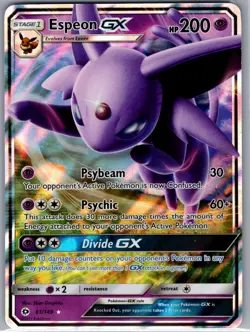 Espeon GX 61/149 SM Base Set - Pokemon Card - NM - Image 1