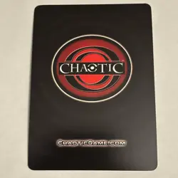 Chaotic Card Tangath Toborn Overworld General PROMO - MAX ENERGY - Image 2