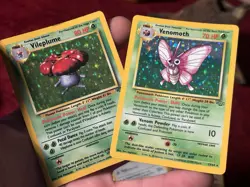 Set of 5 Played Condition Vintage Pokemon TCG Holo Cards No Reserve - Image 2