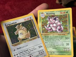 Set of 5 Played Condition Vintage Pokemon TCG Holo Cards No Reserve - Image 3