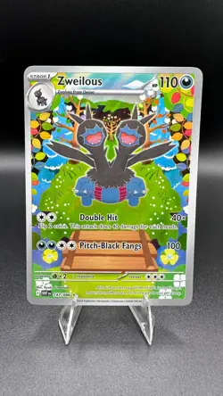 Pokemon Zweilous 147/086 White Flare Illustration Rare IR Alternate Art RCG Card - Image 1