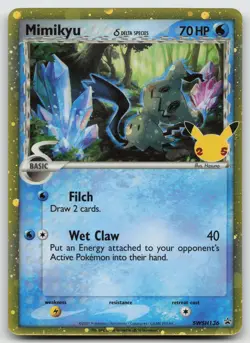 Mimikyu (Delta Species) Promo Holo SWSH: Sword & Shield Promo Cards SWSH136 NM - Image 1