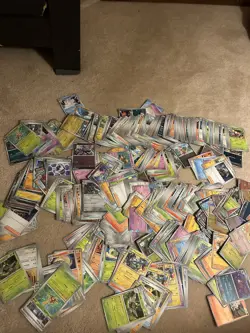 Pokemon Bulk Lot - 350+ Cards Mega Evolutions Holos And Reverse + Bulk - Image 1
