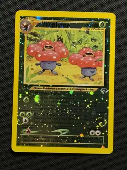 Vileplume 17/18 Southern Islands Reverse Holo Rare Vintage Pokemon Card SWIRL - Image 1