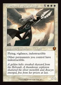 2025 MTG Magic Innistrad Remastered 477 Avacyn, Angel of Hope - Image 1