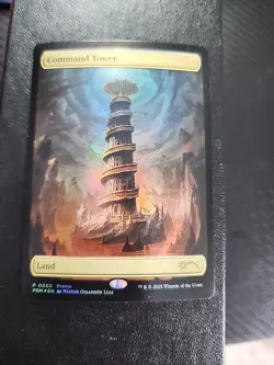 Command Tower 0002 Promo Magic The Gathering Avatar PRM NM FOIL - Image 1