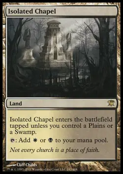 MTG ISOLATED CHAPEL EXC - CAPPELLA ISOLATA - ISD - MAGIC - Image 1