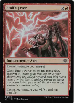 Etali's Favor - FOIL - C The Lost Caverns of Ixalan 149 - MTG - Image 1