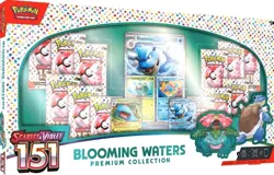 Pokemon TCG Scarlet & Violet 151 Blooming Waters Premium Collection Box Sealed - Image 1