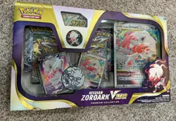 Pokemon TCG Hisuian Zoroark VSTAR Premium Collection Box - New / Sealed - Image 1