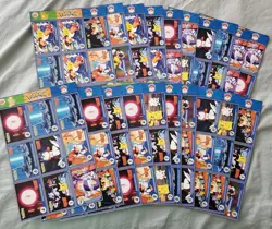 1999 BURGER KING ~ POKEMON CARDS UNCUT SHEETS COMPLETE FULL 20 PAGE SET NM / M - Image 2
