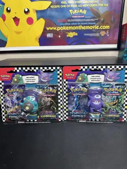 2x Pokemon TCG Back to School Eraser Blister 2024 (1 Gengar And 1 Bellibolt) New - Image 1