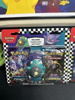 2x Pokemon TCG Back to School Eraser Blister 2024 (1 Gengar And 1 Bellibolt) New - Image 3
