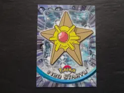 2000 Topps Pokemon Series 3 #120 Staryu TV Animation Edition Blue - Image 1