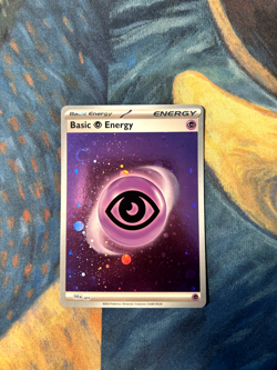 Pokemon TCG - Psychic Energy SVE 005 HD Cosmos Holo LP - Image 1