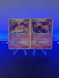 Pokemon TCG | 2x Typhlosion 17/115 & 034 | Holo | Unseen Forces & Promo - Image 1