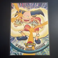 Topps Pokemon Series 3 Mr Mime 122 Non Holo Tv Animation Edition -So Minty! - Image 1