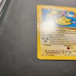 2001 Flying Pikachu #25 - Black Star Promo Non-Holo Rare - Pokemon TCG - LP - Image 3