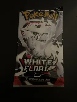 Very Heavy! 22.83g Pokemon TCG SV10.5 White Flare Booster Pack Sealed! - Image 2