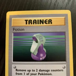Pokemon Base Set TRAINER POTION 94/102 Shadowless 1st Edition - Image 3