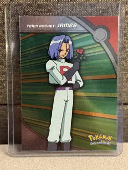 Team Rocket: James #HV4 2000 Topps Pokemon TV Animation Edition Series 2 - Image 1