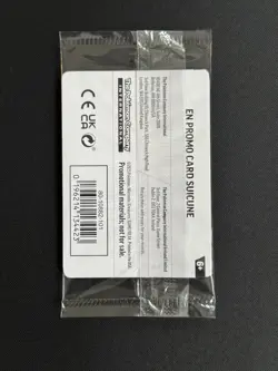 Pokemon TCG - Suicune 026/094 - EB Games Stamped Cosmos Holo Promo SEALED - NM/M - Image 2