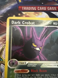 Pokemon Dark Crobat 3/109 2004 Team Rocket Returns Holo Rare LP - Image 2
