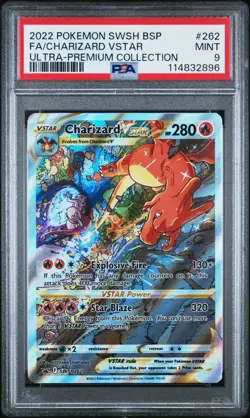Mewtwo Gg44 Charizard SWSH262 VStar Pokemon Crown Zenith PSA 9 Sequential Set - Image 2