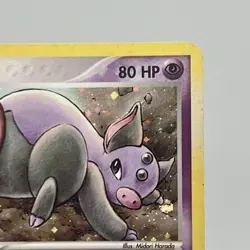 Pokemon TCG Grumpig EX Dragon holo rare 6/97 2003 LP - Image 3
