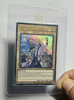 Everyone’s King SDCK-EN050 (NM) Ultra Rare 1st Edition YuGiOh! TCG Promo - Image 3